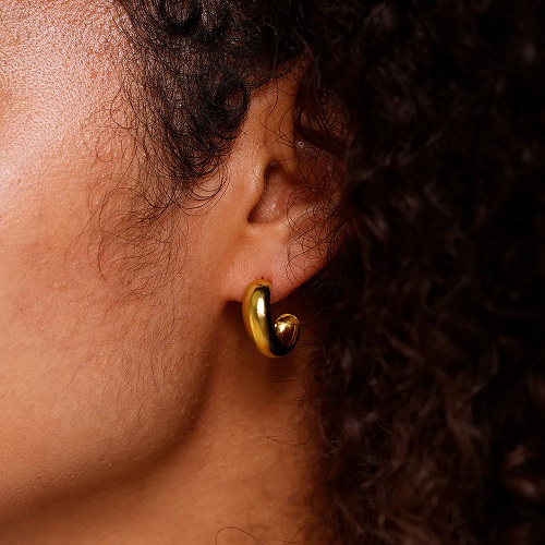 Chunky Single Hoop 8mm