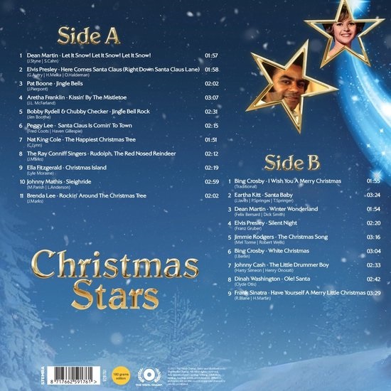 Vinyl Record, Christmas Stars - Various Artists