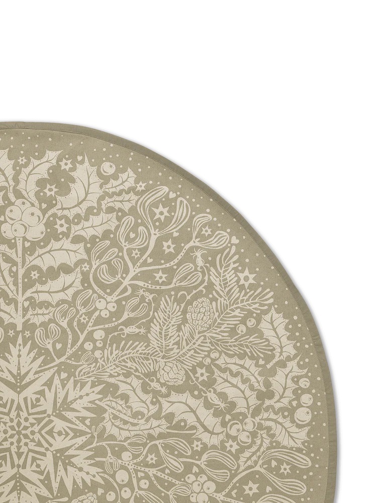 Winter Forest Tree Blanket