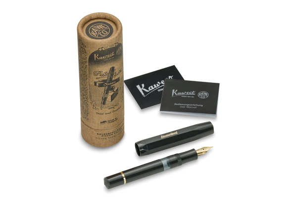 Kaweco, Piston Sport Fountain Pen Black/Gold