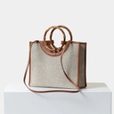 OLGA - Taupe Raffia Edition, Medium