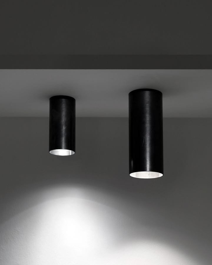 Ceiling Lamp N.01 Bluesteel Sofisticato