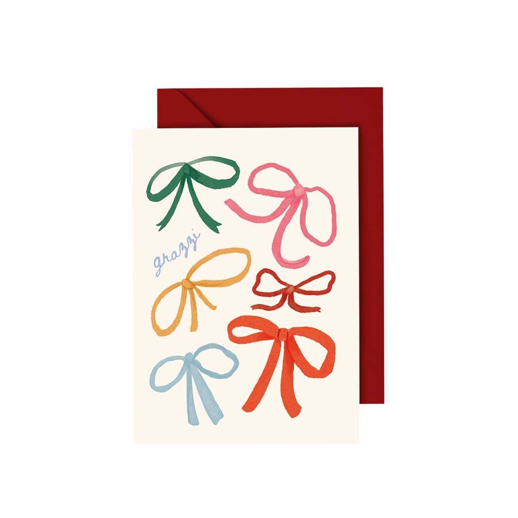 Bows - Grazzi, Greeting Card