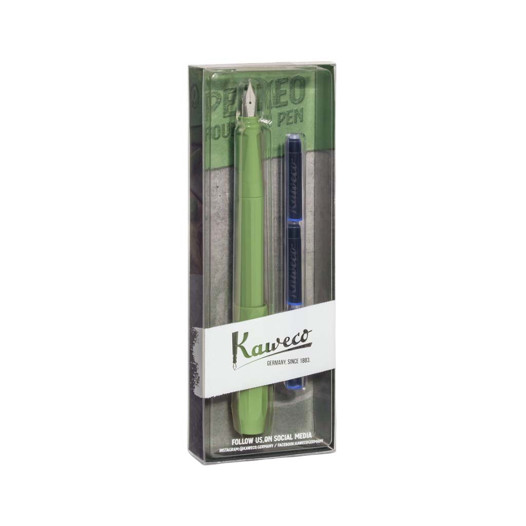 Kaweco, Perkeo Fountain Pen Jungle Green Pack
