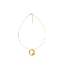 Xaluc Golden Pendant Necklace