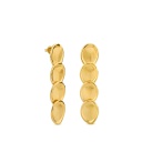 Cala Long Golden Earrings