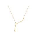 Eclat Golden Necklace