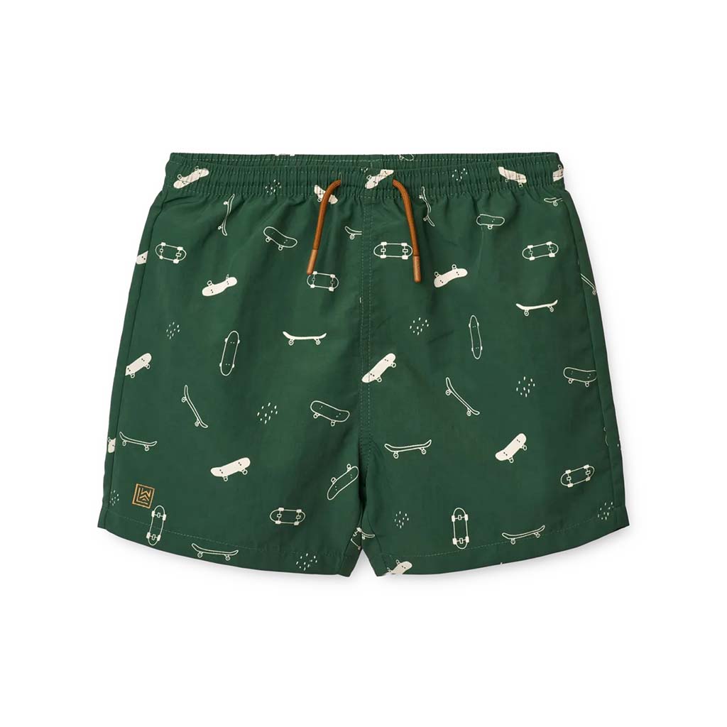 Duke Board Shorts: Skate/Garden Green