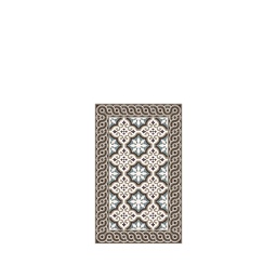 [HDBF00300] Vinyl Tile Floor Mat 50x120cm