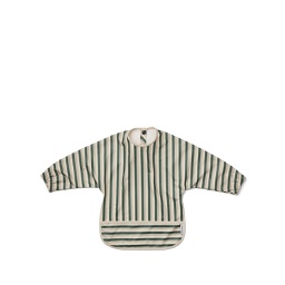 [KDLW11000] Merle Cape Bib, Garden green/sandy/dove blue