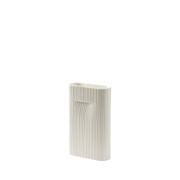 [HDMU00800] Ridge Vase - Off-white