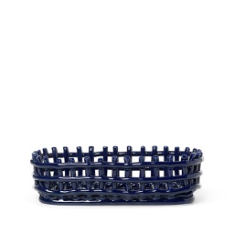 [HDFM15401] Ceramic Basket, Oval