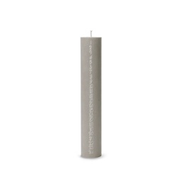 [SDFM03700] Pure Advent Candle, Fossil Taupe