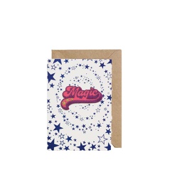 [STPB02900] Magic, Open Greeting Card