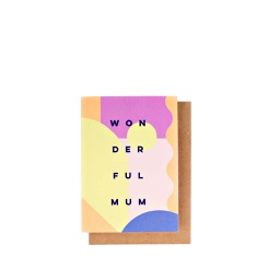 [STCO06800] Wonderful Mum Miami, Greeting Card