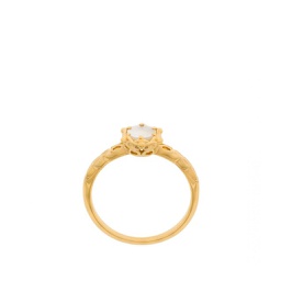 [FSAC04901] Mother of Pearl Floris Ring