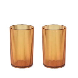[KDLW42701] Farrel Ribbed Cup 2-Pack 250ml