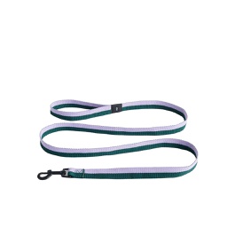 [FSHY01500] HAY Dogs Leash-Braided, Lavender/Green