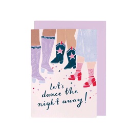 [STSP00800] Dancers Birthday, Greeting Card