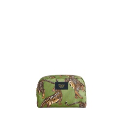 [FHWO29200] Olive Leopard Toiletry Bag
