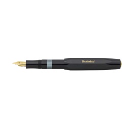 [STKW12600] Kaweco, Piston Sport Fountain Pen Black/Gold