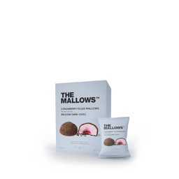 [GFTM01000] Strawberry Filled Mallows + Dark Choc Box - 5 X 16G